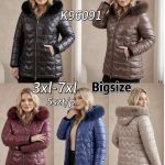 Kurtki Damskie Size 3xl-7xl_ paczka 5szt_1kolor 1033824