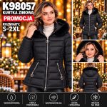 Kurtki Damskie  Size s-2xl_ paczka 5szt_1kolor 1033854