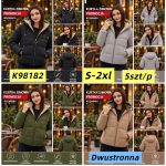 Kurtki Damskie  Size s-2xl_ paczka 5szt_1kolor 1033861