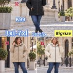 Kurtki Damskie Size 3xl-7xl_ paczka 5szt_1kolor 1033867