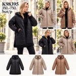 Kurtki Damskie Size 3xl-7xl_ paczka 5szt_1kolor 1033875