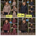 Kurtki Damskie Size s-2xl_ paczka 5szt_1kolor 1033898