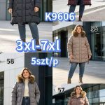 Kurtki Damskie  Size 3xl-7xl_ paczka 5szt_1kolor 1033955