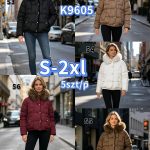 Kurtki Damskie  Size s-2xl_ paczka 5szt_1kolor 1033961