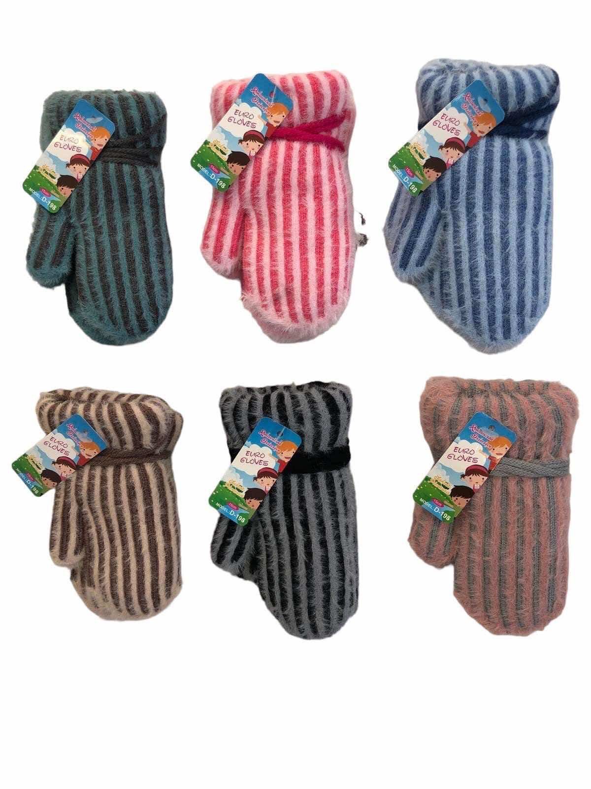Rękawiczki Dziecięce _ paczka 12parę _mix kolor 3646793
