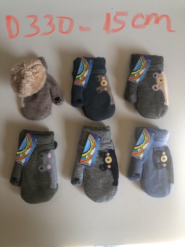 Rękawiczki Dziecięce _ paczka 12parę _mix kolor 3646809