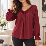 Bluzki Damskie Polskie_ size s-2xl_ paczka 5szt 1 kolor 3646922