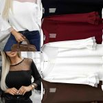 Bluzki Damskie wloskie_over size _paczka 6szt_mix kolor 3646929