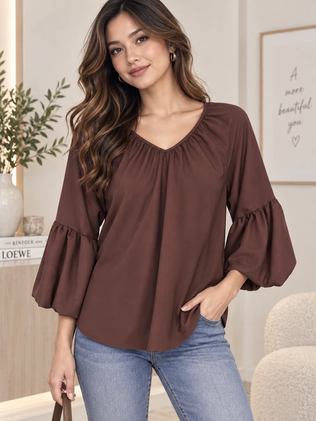 Bluzki Damskie Polskie_ size s-2xl_ paczka 5szt 1 kolor 3646942