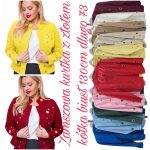 Kurtki Damskie wloskie_over size _paczka 6szt_mix kolor 3646943