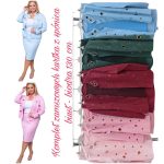 Komplety Damskie wloskie_over size _paczka 6szt_mix kolor 3646954
