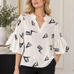 Bluzki Damskie Polskie_ size s-2xl_ paczka 5szt 1 kolor 3646960