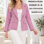 Marynarki Damskie Polskie_ size 40-46_ paczka 4szt 1 kolor 3646969