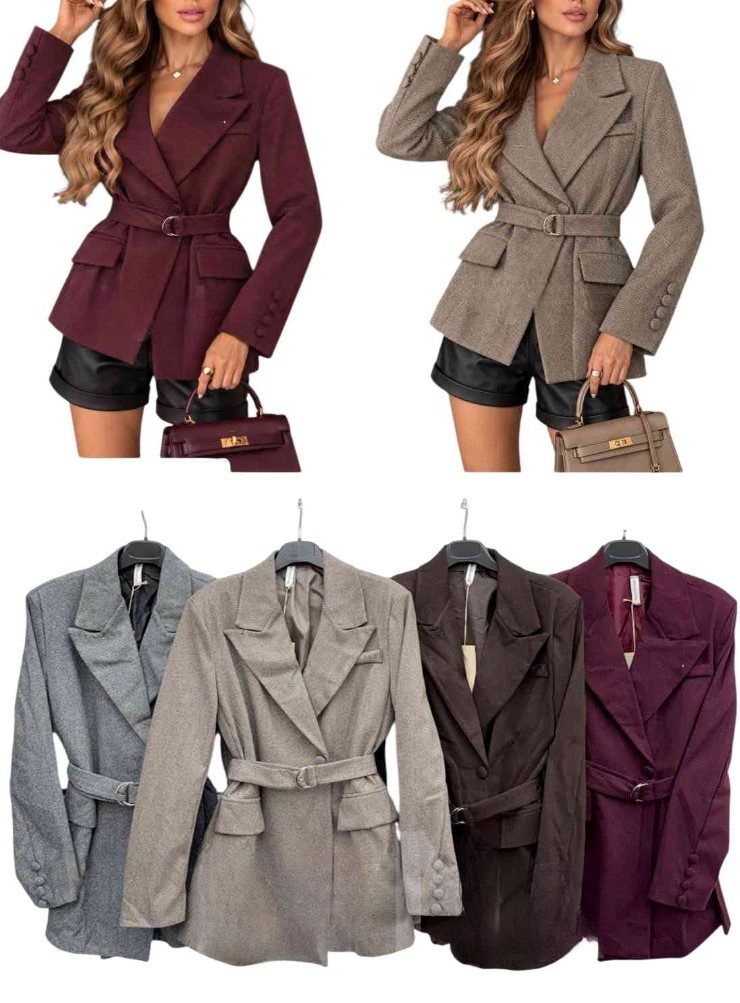 Żakiety damskie z długim rękawem. Produkt włoski (UNI_ 4) 2796539