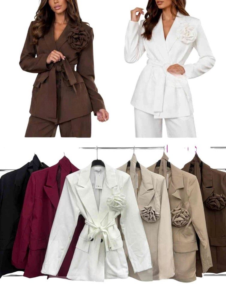 Marynarki damskie z długim rękawem. Produkt włoski (UNI_ 4) 2796540