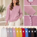 Swetry Damskie_ size s-xl_ paczka 10szt mix kolor 3939348