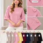 Swetry Damskie_ size uni_ paczka 10szt mix kolor 3939355