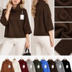 Swetry Damskie_ size uni_ paczka 10szt mix kolor 3939356
