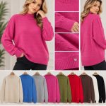 Swetry Damskie_ size m-xl_ paczka 10szt mix kolor 3939361