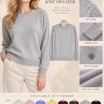 Swetry Damskie_ size uni_ paczka 10szt mix kolor 3939398