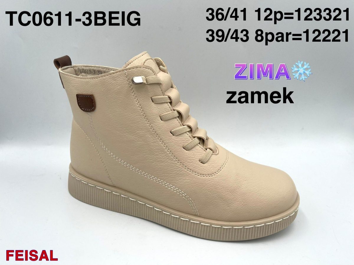 Buty Botki DAMSKIE (36-41_12 par) 4048121