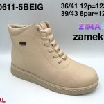 Buty Botki DAMSKIE (36-41_12 par) 4048125