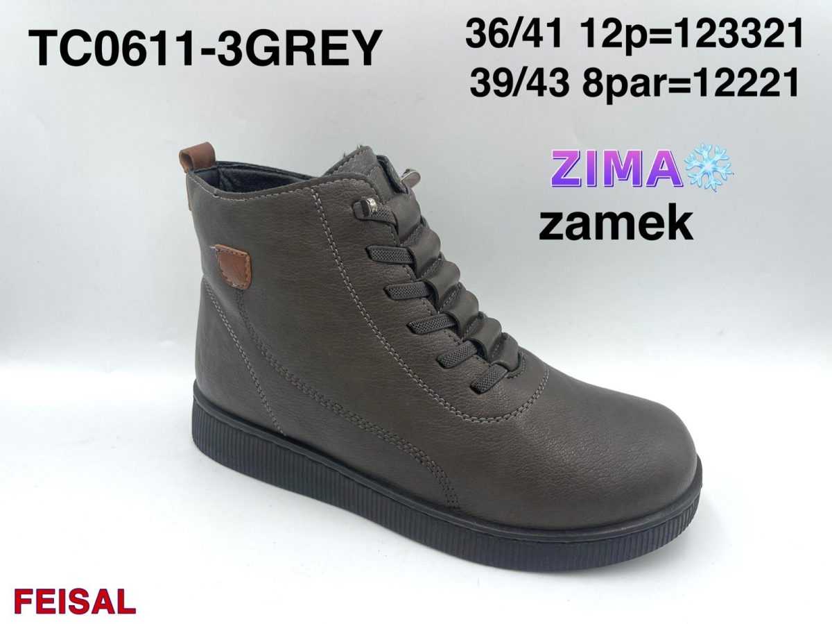 Buty Botki DAMSKIE (36-41_12 par) 4048130