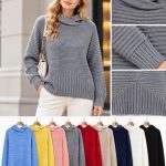 Swetry Damskie Polskie_ size s-xl_ paczka 10szt mix kolor 2645101