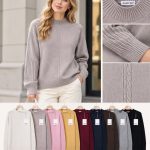 Swetry Damskie Polskie_ size s-xl_ paczka 10szt mix kolor 2645115