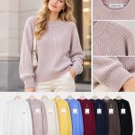 Swetry Damskie Polskie_ size s-xl_ paczka 10szt mix kolor 2645116