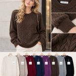 Swetry Damskie Polskie_ size s-xl_ paczka 10szt mix kolor 2645120
