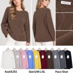 Swetry Damskie Polskie_ size s-xl_ paczka 10szt mix kolor 2645133