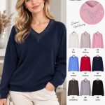 Swetry Damskie Polskie_ size s-xl_ paczka 10szt mix kolor 2645138