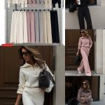 Komplety Damskie Włoski _ Size uni_paczka 10szt_mix kolor 2645174