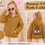 Bluza DZIECIĘCA size 4-14 lat_ paczka 6szt _1 kolor 9567723