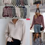 Swetry Damskie Włoski _ Size uni_paczka 6szt_mix kolor 9567734