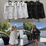 Swetry Damskie Włoski _ Size uni_paczka 6szt_mix kolor 9567743