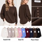 Swetry Damskie Polskie_ size s-xl_ paczka 10szt mix kolor 9567764