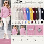 Swetry Damskie Polskie_ size s-xl_ paczka 10szt mix kolor 9567775