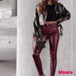Spodnie skórzane Damskie M’sara _size xs-xl_ paczka 10szt_ 9567781