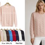 Swetry Damskie Polskie_ size s-xl_ paczka 10szt mix kolor 9567810