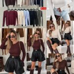Swetry Damskie Włoski _ Size uni_paczka 6szt_mix kolor 9567811