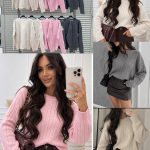 Swetry Damskie Włoski _ Size uni_paczka 6szt_mix kolor 9567819