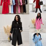 Płaszcz Damskie Włoski _ Size uni_paczka 6szt_mix kolor 9567833