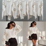 Swetry Damskie Włoski _ Size uni_paczka 6szt_mix kolor 9567843
