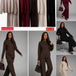 Komplety Damskie Włoski _ Size uni_paczka 8szt_mix kolor 9567856