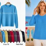 Swetry Damskie Polskie_ size s-xl_ paczka 10szt mix kolor 9567866