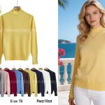 Swetry Damskie Polskie_ size s-xl_ paczka 10szt mix kolor 9567878