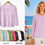 Swetry Damskie Polskie_ size s-xl_ paczka 10szt mix kolor 9567913