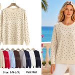 Swetry Damskie Polskie_ size s-xl_ paczka 10szt mix kolor 9567918